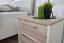 Comodino "Cerdanyola" 12 | Rovere e Bianco | 2 Cassetti | 52 x 50 x 40 cm