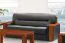 Set di Divani Premium, nero