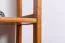 Scaffale in pino massello color rovere Junco 56B | 125 x 70 x 30 cm | Design moderno e robusto