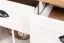 Cassettiera Segnas 02 | Bianco pino e marrone rovere | 88 x 130 x 43 cm | 3 cassetti, 3 ante