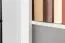 Libreria Segnas 12 ripiani | Pino bianco & rovere marrone | 198 x 90 x 43 cm | Stile country elegante