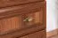 Cassettiera Sentis 01 marrone scuro | 97 x 88 x 46 cm | 4 cassetti | Stile country | Robusta