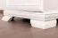 Scrivania Sentis 06, colore: bianco pino - 75 x 149 x 61 cm (A x L x P)