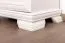 Scrivania Sentis 06, colore: bianco pino - 75 x 149 x 61 cm (A x L x P)