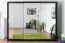 Armadio con ante scorrevoli Bisaurin 6D con specchio | Nero | 200 x 250 x 62 cm | Design moderno e salvaspazio