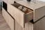 Madia "Jordalsgrenda" 05 | Rovere e nero | 2 ante, 2 cassetti, 5 scomparti | 90 x 150 x 40 cm