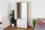 Cameretta per bambini 8 pezzi | Set “Alard” rovere e bianco | Design moderno senza maniglie