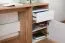 Cameretta per bambini 8 pezzi | Set “Alard” rovere e bianco | Design moderno senza maniglie