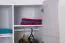 Armadio cameretta ante battenti Dennis 01 | Frassino/bianco | 188 x 80 x 52 cm