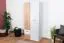 Armadio cameretta ante battenti Dennis 01 | Frassino/bianco | 188 x 80 x 52 cm