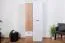 Armadio cameretta ante battenti Dennis 01 | Frassino/bianco | 188 x 80 x 52 cm