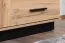 Cassettiera Trevalli 6 cassetti | Rovere e nero | 88 x 141 x 40 cm | Design moderno e robusto