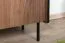 Mobile TV Mairenke 07 | Noce e Nero opaco | 47 x 150 x 40 cm | Design moderno