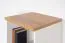 Scaffale Panduros 07 | Bianco pino e marrone rovere | 128 x 45 x 40 cm | Pratico e moderno