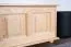 Cassapanca in legno di pino massello naturale | Design moderno | 180 - 50 x 120 x 48 cm