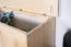 Cassapanca in legno di pino massello naturale | Design moderno | 180 - 50 x 120 x 48 cm