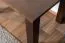 Tavolino in pino massiccio color noce Junco 484 | 90 x 60 x 50 cm | Design moderno | Ottima fattura