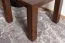 Tavolino Junco 485 in legno di pino massiccio color noce | Design moderno e semplice | 60 x 60 x 50 cm