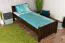 Letto singolo 107 | Faggio massiccio color noce | Rete a doghe inclusa | 80 x 200 cm | Robusto e moderno
