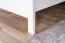 Letto singolo in legno massiccio, letto moderno per ospiti pino massiccio 70, bianco, incl. rete a doghe, superficie di appoggio 90 x 200 cm