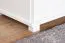 Cassettiera moderna in pino massiccio bianco Columba 05 | 101 x 100 x 50 cm | 3 scomparti spaziosi, 2 ante, robusta