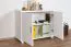 Cassettiera Columba 18 in pino massiccio bianco | 2 ampi scomparti | 79 x 100 x 50 cm | Design moderno e spazioso