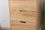 Cassettiera in rovere massiccio naturale Aurornis 29 | 4 cassetti | 104 x 50 x 40 cm | Design moderno
