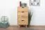 Cassettiera in rovere massiccio naturale Aurornis 29 | 4 cassetti | 104 x 50 x 40 cm | Design moderno