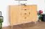 Cassettiera Aurornis 46 in rovere massiccio naturale | Design moderno | 104 x 142 x 40 cm