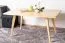Tavolino rettangolare in pino massiccio naturale Aurornis 77 | 100 x 60 x 50 cm | Design moderno e robusto