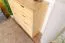 Cassettiera in pino massiccio naturale Aurornis 33 | 104 x 96 x 40 cm | Design moderno | Alta qualità