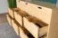Cassettiera "Aurornis" in pino massello naturale | 9 cassetti | 84 x 142 x 40 cm | Design moderno