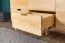 Cassettiera "Aurornis" in pino massello naturale | 9 cassetti | 84 x 142 x 40 cm | Design moderno