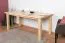 Tavolo da pranzo rettangolare Junco 241A | Pino massiccio naturale | 80 x 180 cm | Design moderno e robusto