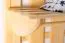 Appendiabiti in pino massello naturale Junco 342 | Design moderno | 150 x 50 x 33 cm