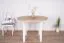 Tavolo da pranzo LEVA, facile da abbinare, bianco/rovere, rotondo, dimensioni Ø 100, altezza piano 32 mm, piano in laminato, robusti piedini in legno, design moderno