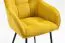 Sedia "Maridi" 251, giallo - 81 x 57 x 61 cm (h x l x p)