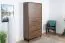 Armadio Altels 19 noce | 185 x 91 x 40 cm | 4 ante, 8 ripiani, stile moderno
