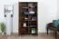 Armadio Altels 19 noce | 185 x 91 x 40 cm | 4 ante, 8 ripiani, stile moderno