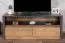 Mobile porta TV "Selun" 13 | Rovere marrone scuro e grigio | 53 x 130 x 53 cm | Design moderno senza maniglie