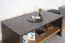 Tavolino rettangolare "Selun" 07 | Rovere marrone scuro/grigio | 53 x 120 x 60 cm | Design moderno e funzionale