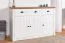 Cassettiera Segnas 02 | Bianco pino e marrone rovere | 88 x 130 x 43 cm | 3 cassetti, 3 ante