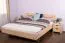 Letto singolo in pino cembro massiccio | Senza metallo | Superficie 120 x 200 cm | Wooden Nature 427