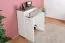 Mobile porta scarpe Sagone 02 | Marrone scuro rovere/Bianco | 98 x 68 x 35 cm | Design moderno e funzionale