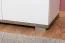 Mobile porta scarpe Sagone 02 | Marrone scuro rovere/Bianco | 98 x 68 x 35 cm | Design moderno e funzionale