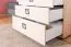 Cassettiera per cameretta "Benjamin" 06 | Faggio e crema | 4 cassetti, sistema soft close | 89 x 84 x 56 cm