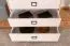 Cassettiera per cameretta "Benjamin" 06 | Faggio e crema | 4 cassetti, sistema soft close | 89 x 84 x 56 cm