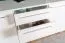 Cassettiera Garim 7 | Bianco lucido | 85 x 180 x 45 cm | Stile moderno e funzionale