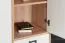 Cameretta - Armadietto "Benjamin" 27, faggio / bianco - 134 x 86 x 37 cm (h x l x p)