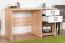 Scrivania per cameretta "Benjamin" 28 | faggio/bianco | 74 x 125 x 60 cm | 2 cassetti | Design moderno